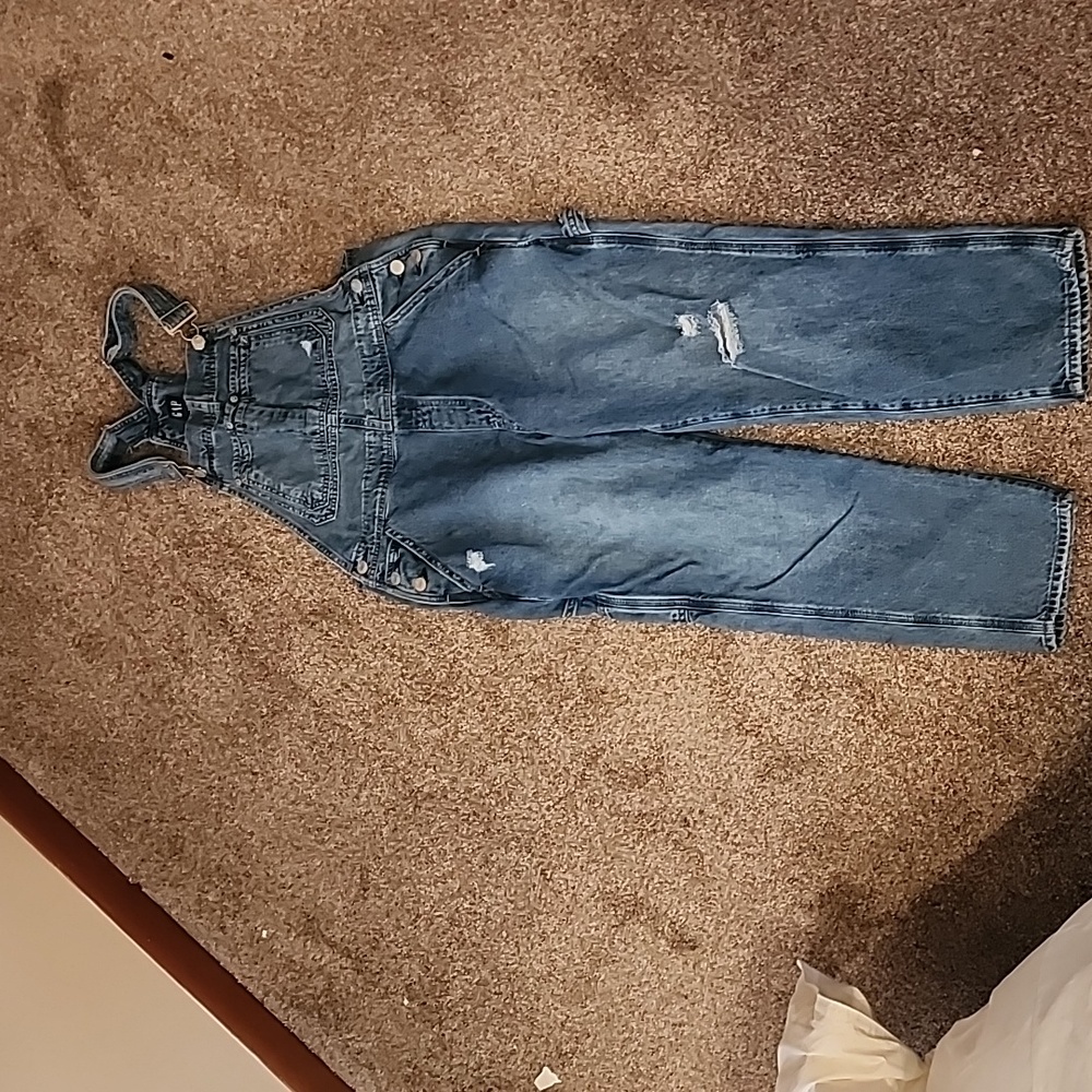Gap denim overalls